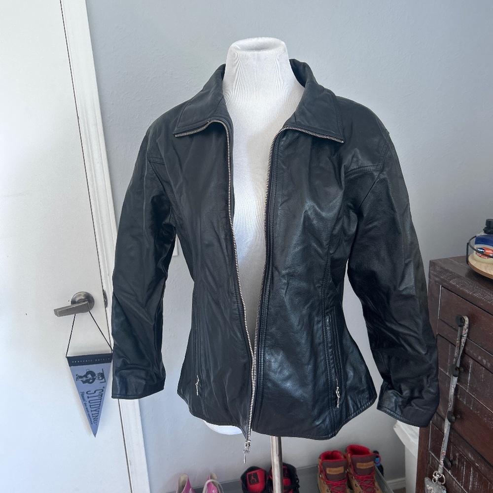 MaXima leather jacket